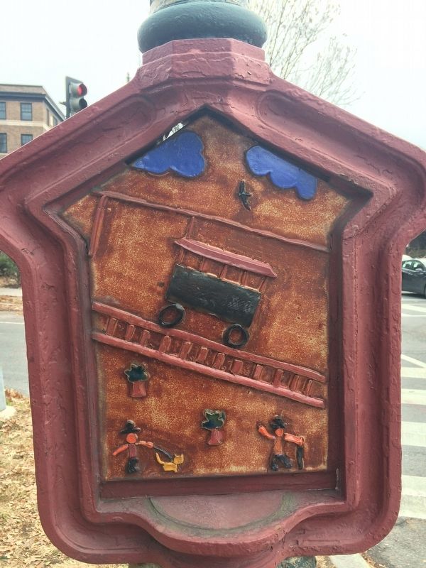 Connecticut Avenue Streetcars Marker. Click for full size. Connecticut Avenue Streetcars Marker image. Click for full size.