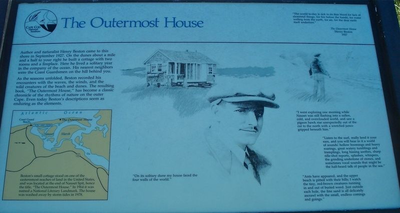 The Outermost House Marker image. Click for full size.