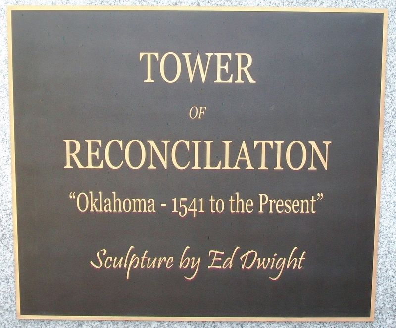 Tower of Reconciliation Marker. Click for full size. Tower of Reconciliation Marker image. Click for full size.