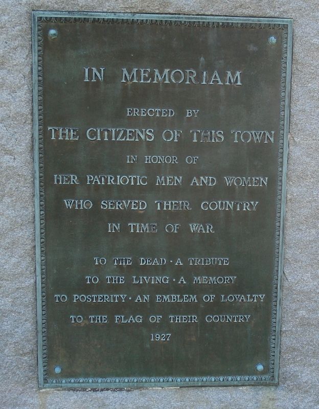 In Memoriam Marker. Click for full size. In Memoriam Marker image. Click for full size.