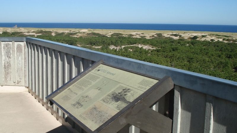 View of the Atlantic. Peaked Hill Bars is on the Bay side image. Click for full size.
