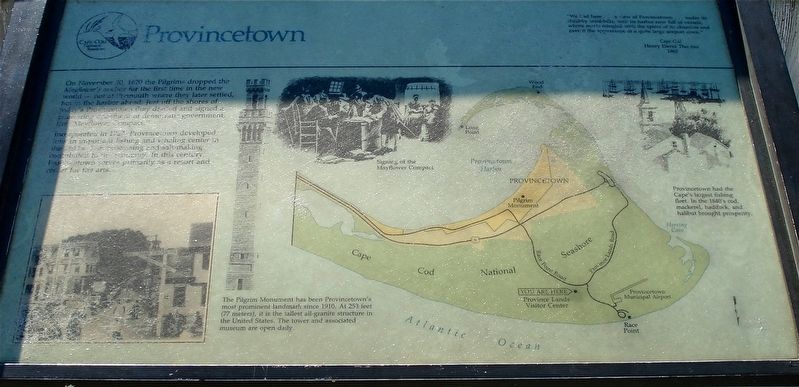 Provincetown Marker image. Click for full size.