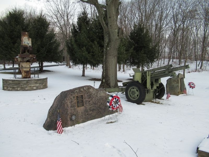 Township of Jefferson Veterans Monument. Click for full size. Township of Jefferson Veterans Monument image. Click for full size.