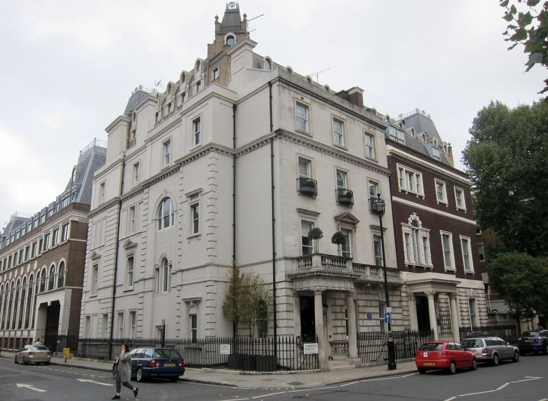 George Edmund Street Marker - Wide View. Click for full size. George Edmund Street Marker - Wide View image. Click for full size.