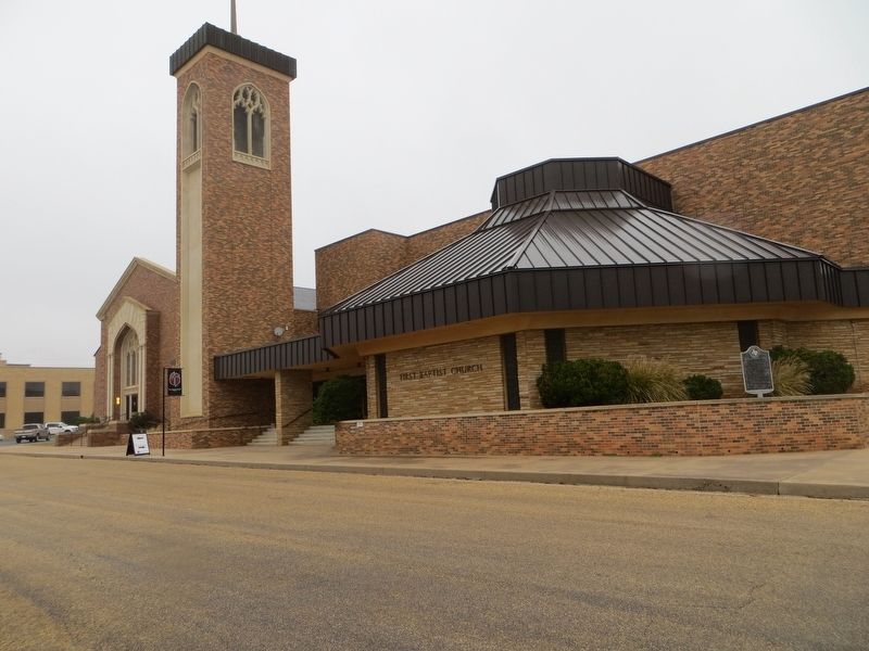 First Baptist Church of Snyder. Click for full size. First Baptist Church of Snyder image. Click for full size.