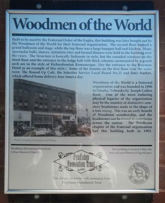 Woodmen of the World Marker image. Click for full size.