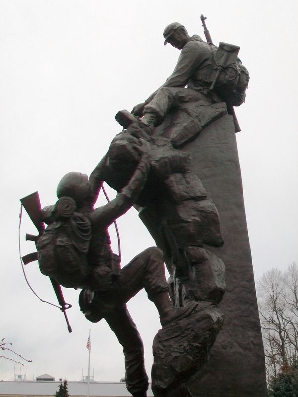 Military Mountaineers Monument image. Click for full size.