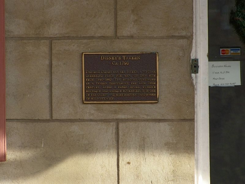 Disney’s Tavern Marker. Click for full size. Disney’s Tavern Marker image. Click for full size.