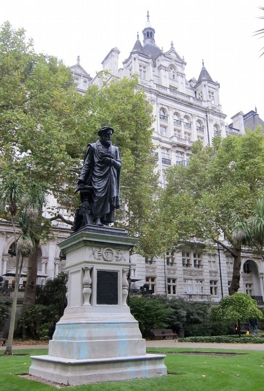 William Tyndale Marker - Wide View image. Click for full size.