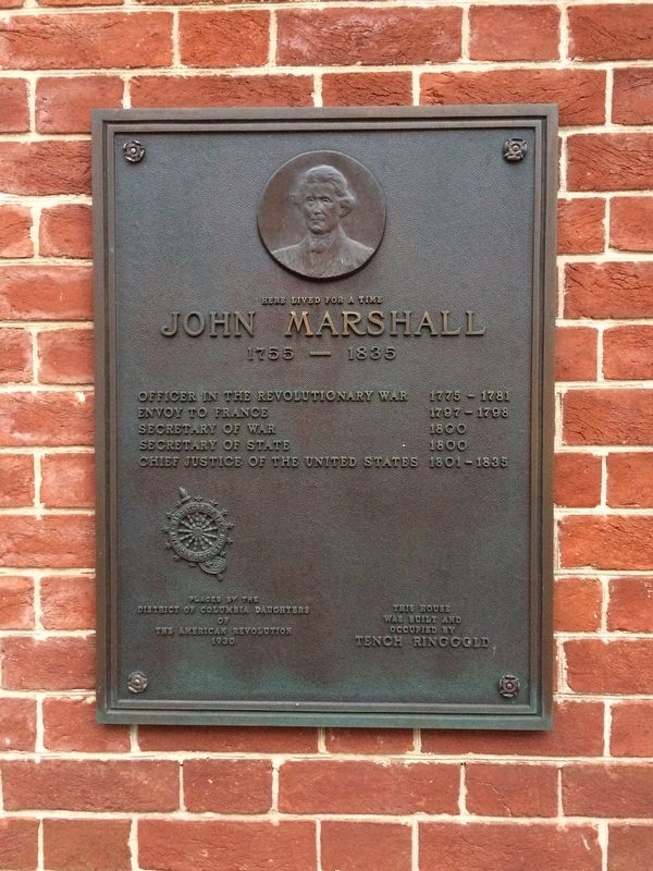 John Marshall Marker. Click for full size. John Marshall Marker image. Click for full size.