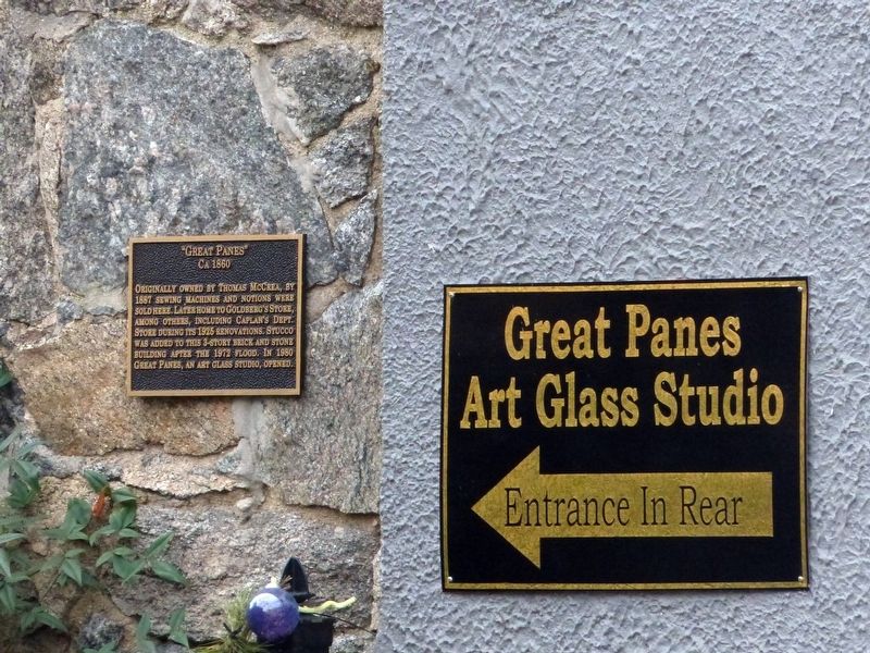 “Great Panes” Marker. Click for full size. “Great Panes” Marker image. Click for full size.
