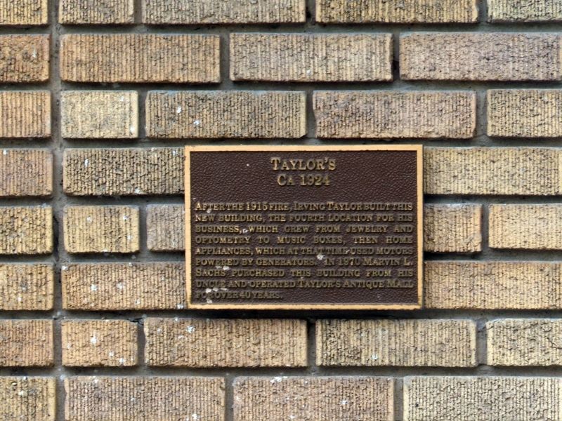 Taylor’s Marker. Click for full size. Taylor’s Marker image. Click for full size.