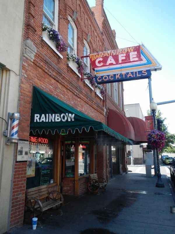 State Saloon (Rainbow Cafe) image. Click for full size.