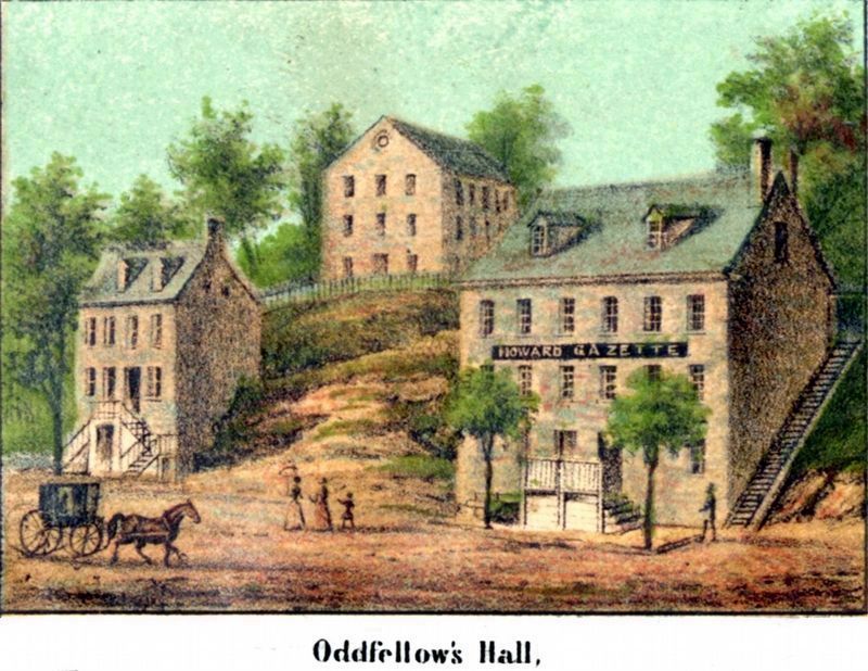Oddfellow's Hall. Click for full size. Oddfellow's Hall image. Click for full size.