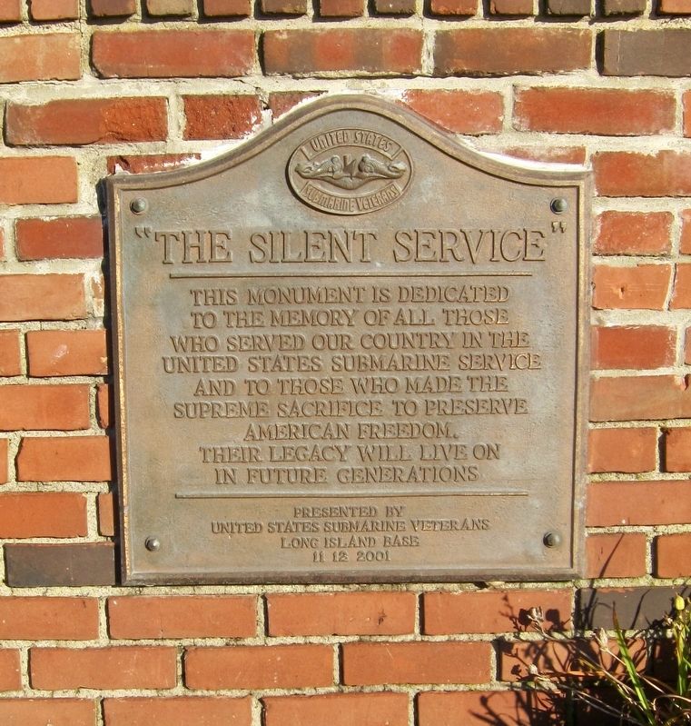 The Silent Service Marker. Click for full size. The Silent Service Marker image. Click for full size.