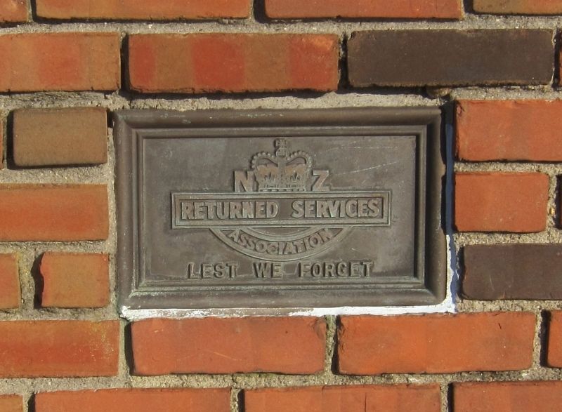 Additional Memorial Plaque. Click for full size. Additional Memorial Plaque image. Click for full size.