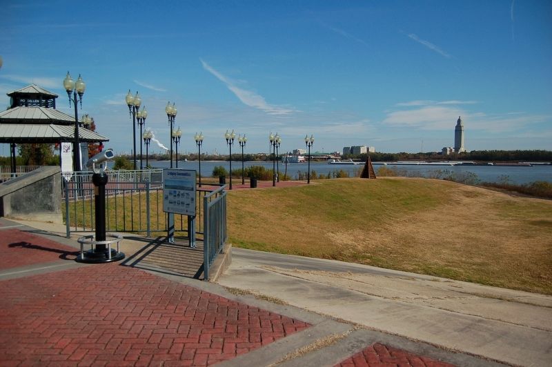 Mississippi River Marker. Click for full size. Mississippi River Marker image. Click for full size.
