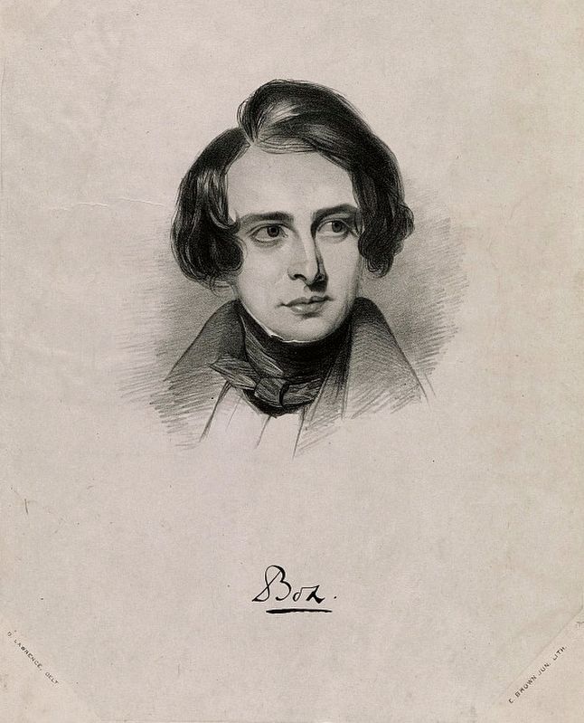 <i>Boz</i> (Charles Dickens) image. Click for full size.