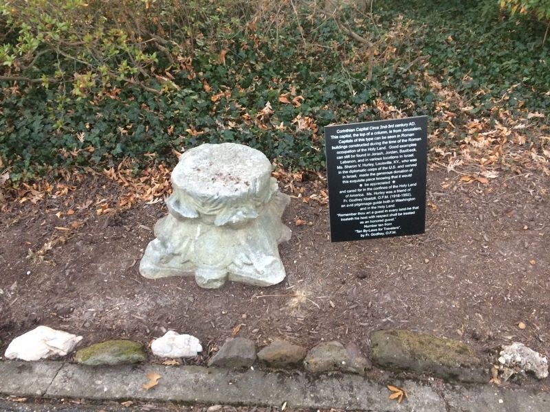Corinthian Capital Marker image. Click for full size.