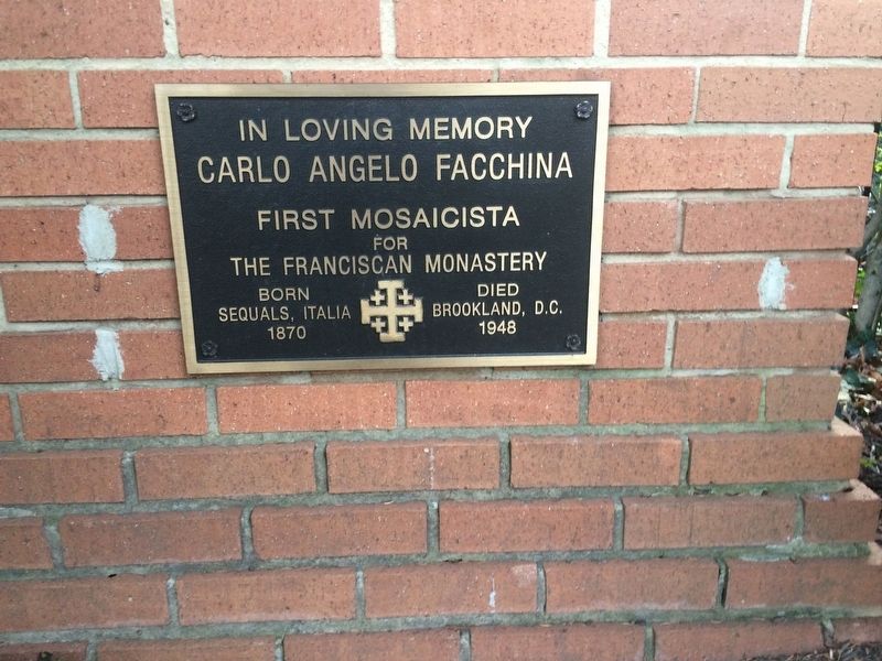 Carlo Angelo Facchina Marker. Click for full size. Carlo Angelo Facchina Marker image. Click for full size.