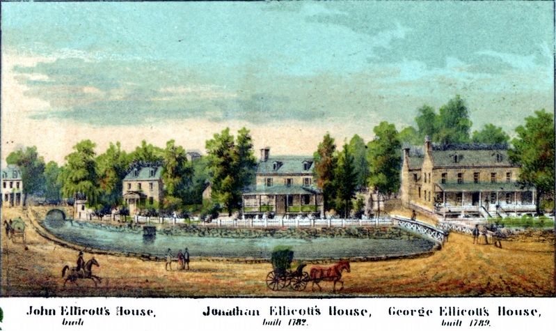 Ellicott Houses image. Click for full size.