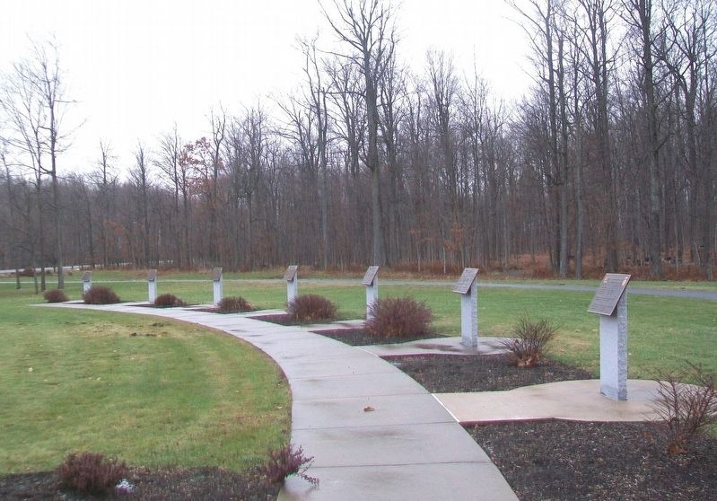 10th Mountain Division Heroes Walk Memorial Markers 2007-2014 image. Click for full size.