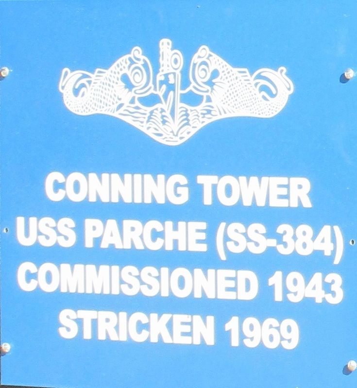 USS Parche Marker image. Click for full size.