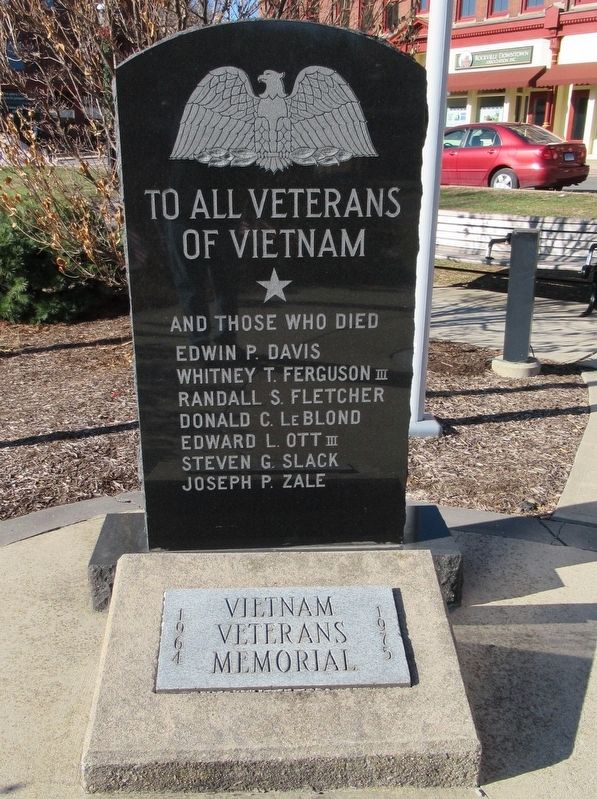 Vernon Vietnam Veterans Memorial image. Click for full size.