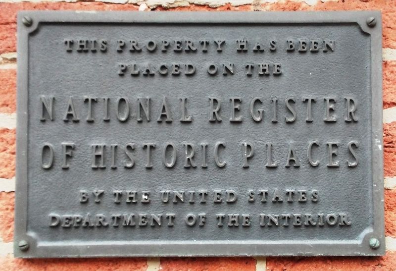 Trinity Lutheran Church NRHP Marker. Click for full size. Trinity Lutheran Church NRHP Marker image. Click for full size.