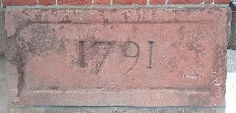 Trinity Lutheran Church Cornerstone. Click for full size. Trinity Lutheran Church Cornerstone image. Click for full size.