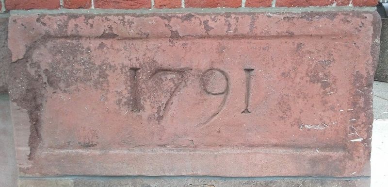 Trinity Lutheran Church Cornerstone image. Click for full size.