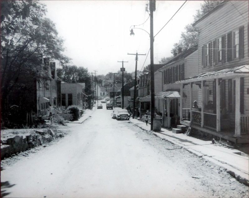 Fells Lane, c. 1965 image. Click for full size.