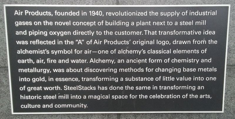 Air Products Marker. Click for full size. Air Products Marker image. Click for full size.