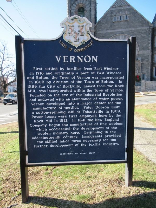 Vernon Marker. Click for full size. Vernon Marker image. Click for full size.