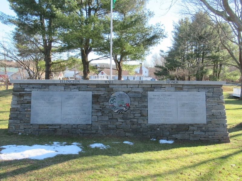 Ellington Wall of Honor. Click for full size. Ellington Wall of Honor image. Click for full size.