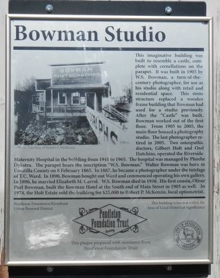 Bowman Studio Marker image. Click for full size.