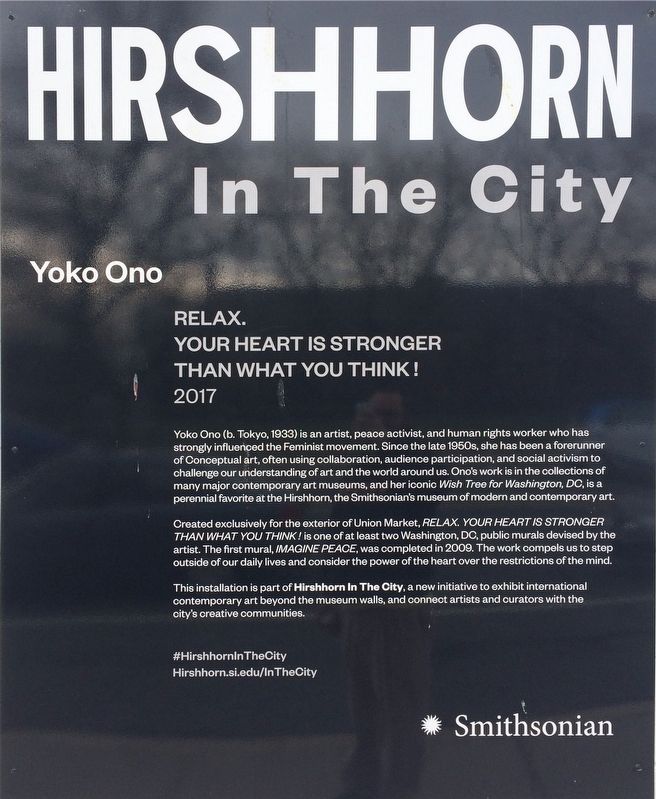 Yoko Ono Marker. Click for full size. Yoko Ono Marker image. Click for full size.