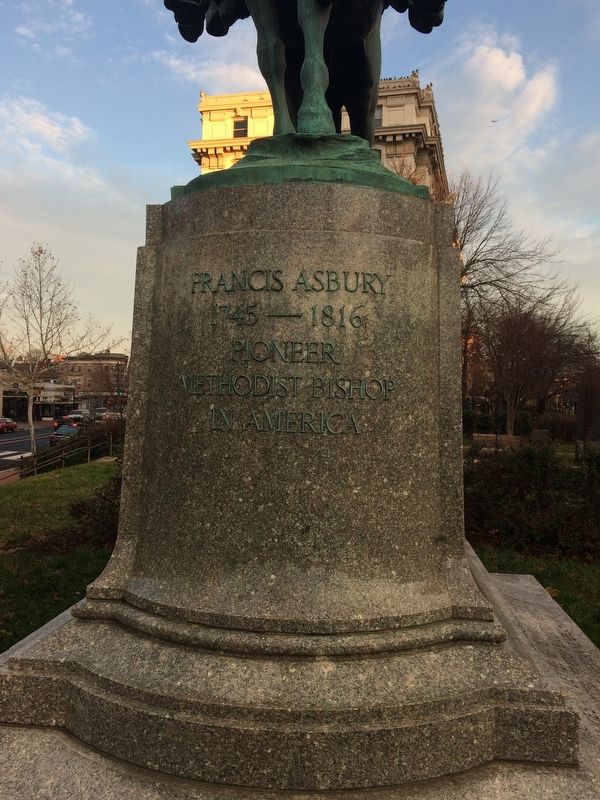 Francis Asbury Marker. Click for full size. Francis Asbury Marker image. Click for full size.