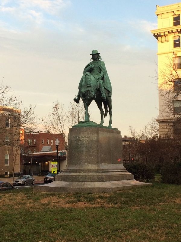 Francis Asbury Marker. Click for full size. Francis Asbury Marker image. Click for full size.