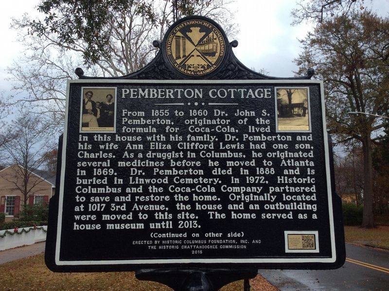 Pemberton Cottage Marker image. Click for full size.