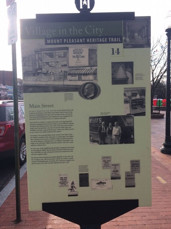 Main Street Marker. Click for full size. Main Street Marker image. Click for full size.