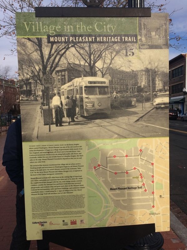 Streetcar Suburb Marker. Click for full size. Streetcar Suburb Marker image. Click for full size.