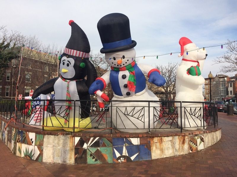 2017 holiday display at Lamont Park image. Click for full size.