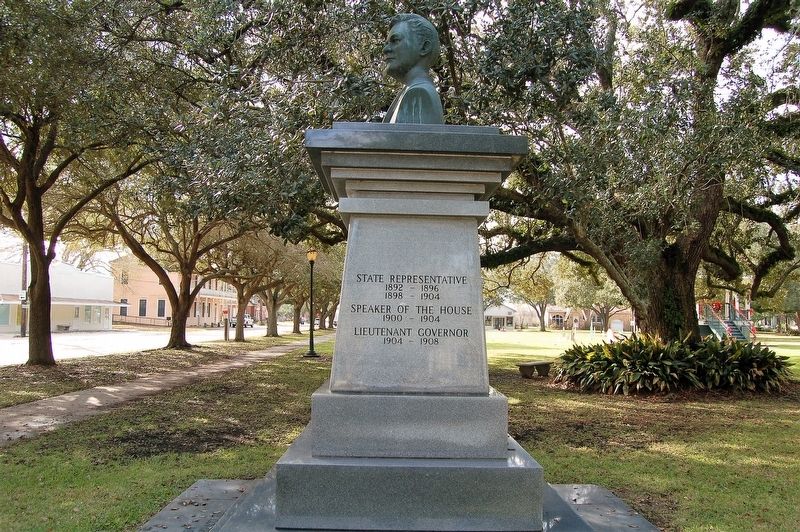 The Governor Jared Young Sanders Memorial Monument Marker image. Click for full size.
