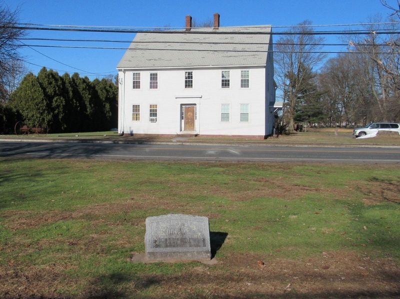 First Meeting House Marker image. Click for full size.
