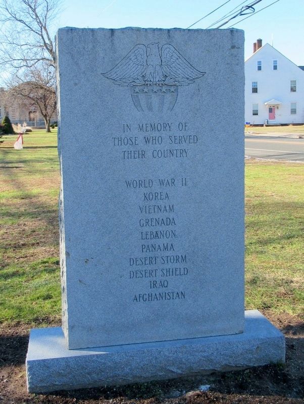 Ellington Veterans Memorial. Click for full size. Ellington Veterans Memorial image. Click for full size.