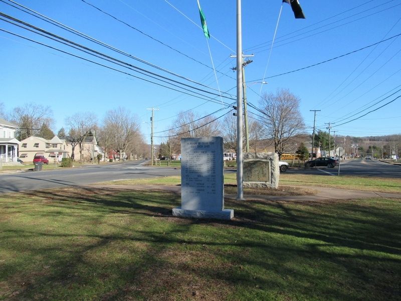 Ellington Veterans Memorial Marker. Click for full size. Ellington Veterans Memorial Marker image. Click for full size.
