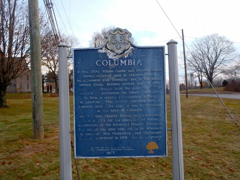 Columbia Marker. Click for full size. Columbia Marker image. Click for full size.
