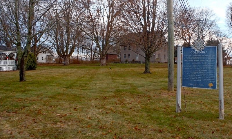 Columbia Marker. Click for full size. Columbia Marker image. Click for full size.