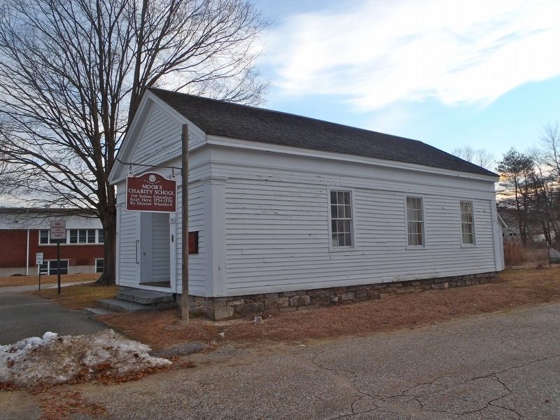 Moor�s Charity School and Marker image. Click for full size.